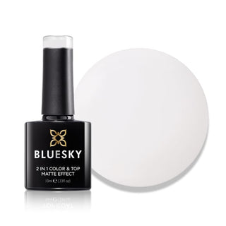 Bluesky 2 in 1 Matte Colour & Top Gel Polish - LPT01 - Cotton Candy