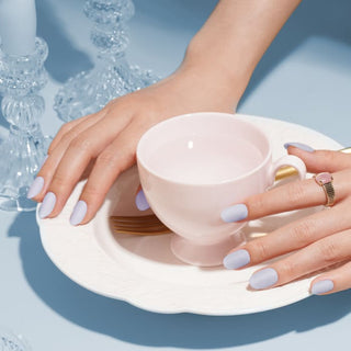 Bluesky 2 in 1 Matte Colour & Top Gel Polish - LPT05 - Baby Blue Bliss product image