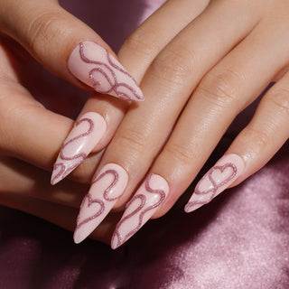 Pink Shimmer - MB02 - 10ml Ridge Filler Base Coat