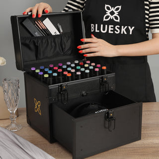 Bluesky Nail Polish Storage Case - Professional Kit Box