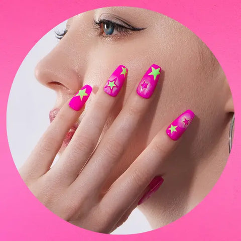 Get the Look: Neon Nail Art