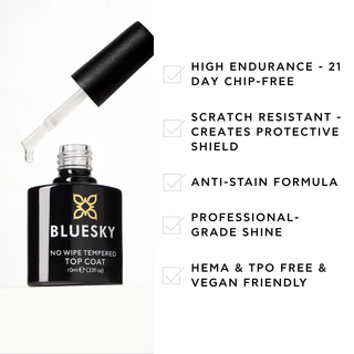 Bluesky No Wipe Tempered Top Coat