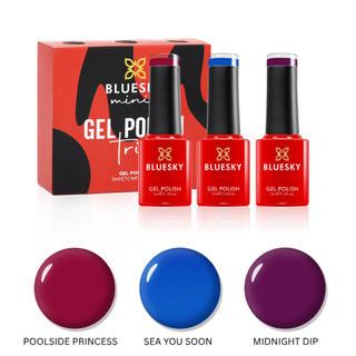 Bluesky Mini Trio Set - One Last Dip (August 2026 Nail Mail)