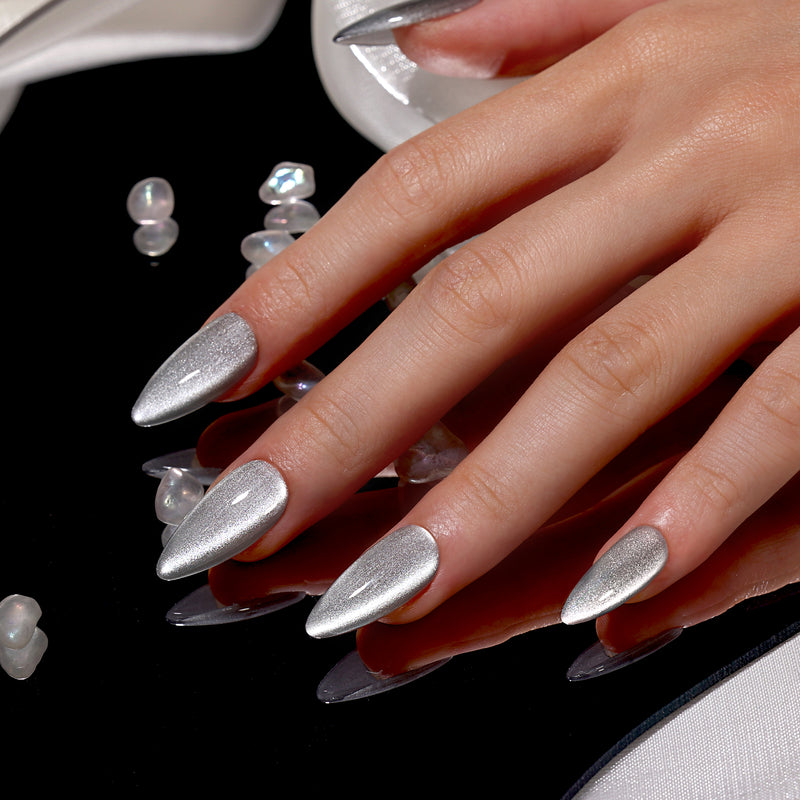 Silver Moonstone - SJC02 - 10ml Cat Eye Gel Polish