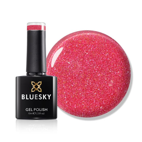 Bluesky Gel Polish - Sparkle Neon 02 - Pink