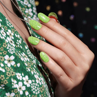 Bluesky Gel Polish - Sparkle Neon 01 - Green product image