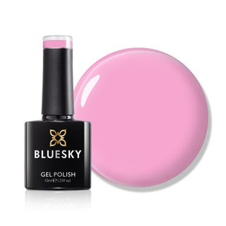 Bluesky Gel Polish - SS2403 - Pink Power bottle and colour swatch