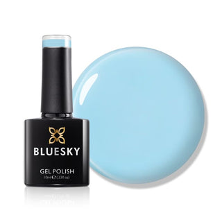 Bluesky Gel Polish - SS2405 - Bluish Gray bottle and colour swatch