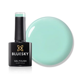 Bluesky Gel Polish - SS2406 - Minty Fresh bottle and colour swatch