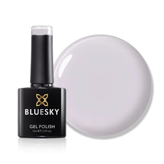 Bluesky Gel Polish - SS2410 - Chic Gray bottle and colour swatch