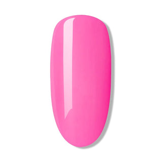 Bluesky Gel Polish - SS2417 - Pink Flamingo colour on nail tip