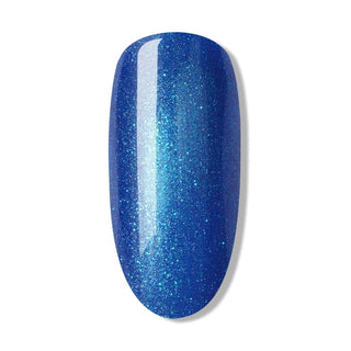 Bluesky Gel Polish - SS2421 - Electric Blue colour on nail tip