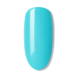 Bluesky Gel Polish - SS2423 - Aqua Dream colour on nail tip