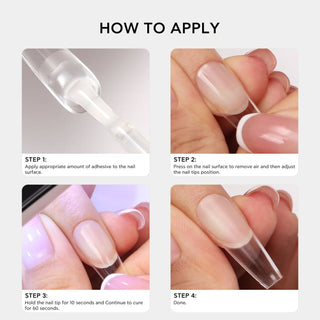 Bluesky Soft Gel Tips - Stiletto product image