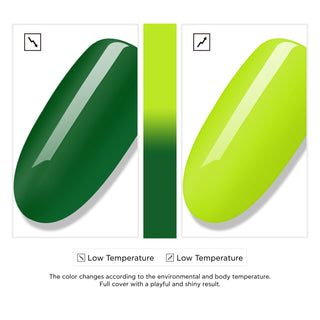 Bluesky Temperature Changing Gel Polish - SHADY PALMS - TC001