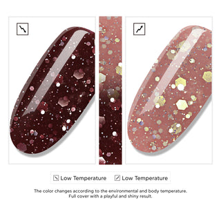 Bluesky Temperature Changing Gel Polish - PEBBLE BEACH - TC022