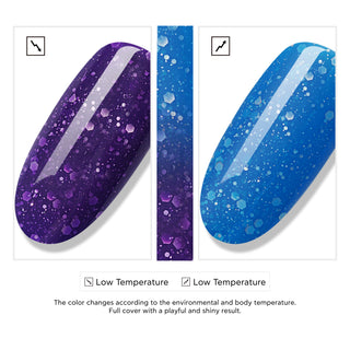Bluesky Temperature Changing Gel Polish - Azure Sky - TC024