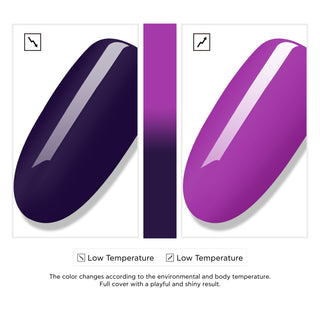 Bluesky Temperature Changing Gel Nail Polish - LAZY DAYS - TC043