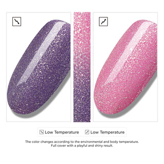 Bluesky Temperature Changing Gel Polish - PINK SANDS - TC098