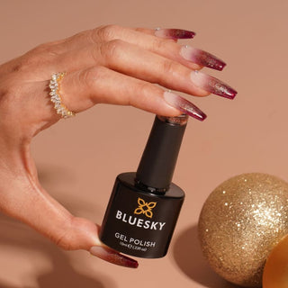 Bluesky Christmas Gel Polish Duo Set - Tinsel Toast & Ruby Ritz product image