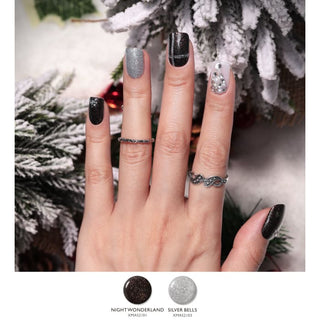 Bluesky Festive Gel Polish Duo - Nutcracker & Silver Bells product image