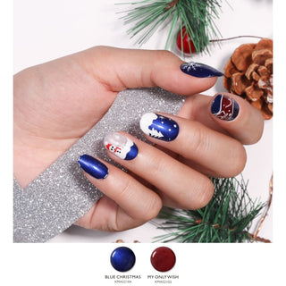 Bluesky Gel Polish - XMAS2104 - Blue Christmas product image