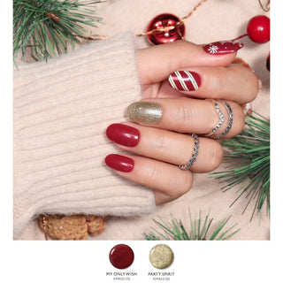 Bluesky Festive Gel Polish Duo - My Only Wish & Champagne Fizz product image