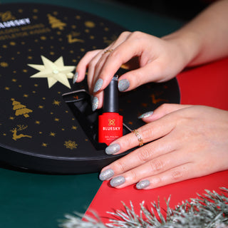 Bluesky Gel Polish - XMASS2201 - In Silver Accents