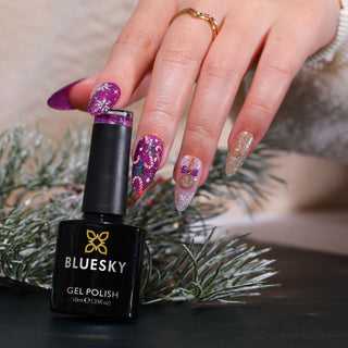 Bluesky Festive Gel Polish Duo - Joyful Gold & Cherished Moments product image