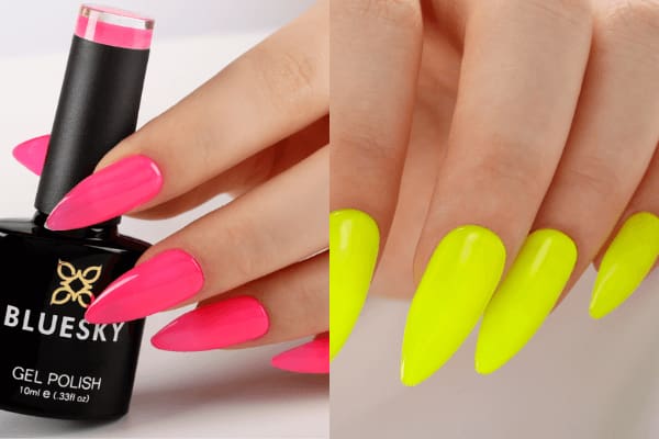 Bluesky neon gel polish