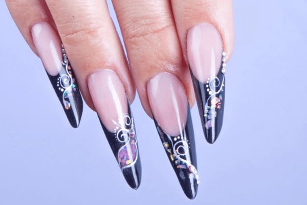 Stiletto nails