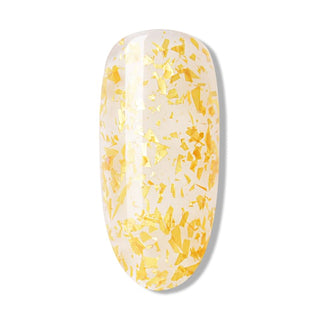 Bluesky No Wipe Top Coat - GLT01 - Golden Flake