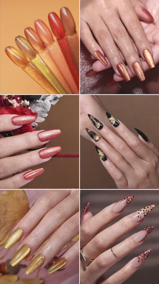 Goldleaf Shine - AGW01 - 10ml Cat Eye Gel Polish