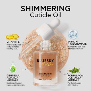 bluesky handcare shimmering cuticle oil