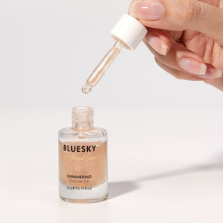 bluesky handcare shimmering cuticle oil