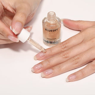 bluesky handcare shimmering cuticle oil