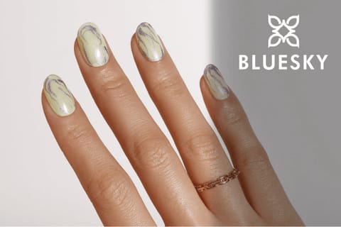 Spring manicure, Bluesky Spring Collection