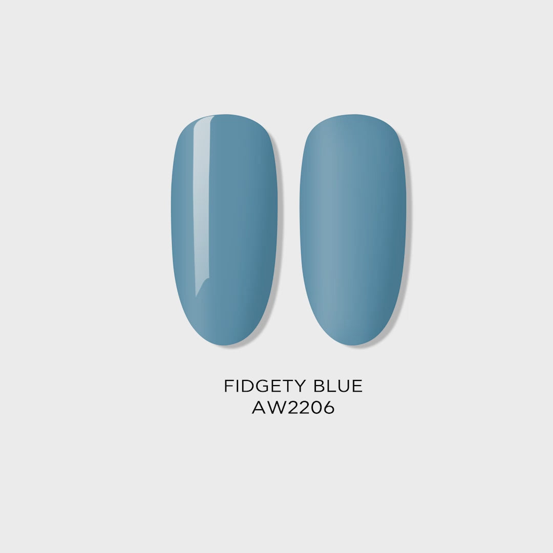 BLUESKY GEL POLISH - FIDGETY BLUE - AW2206
