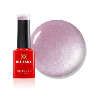 Bluesky Gel Polish Mini - Strawberry Smoothie - 80512 bottle and colour swatch