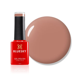 Bluesky Gel Polish Mini - COCOA - 80514 bottle and colour swatch