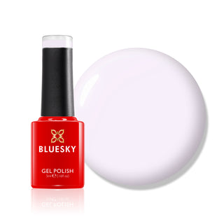 Bluesky Gel Polish Mini - Clear Pink - 80523 bottle and colour swatch