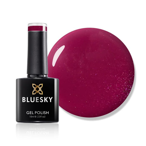 Bluesky Gel Polish - RED SHIMMER - A015 - Gel Polish