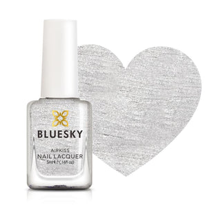 Bluesky Kids Airkiss Nail Polish - Moon Magic bottle and colour swatch