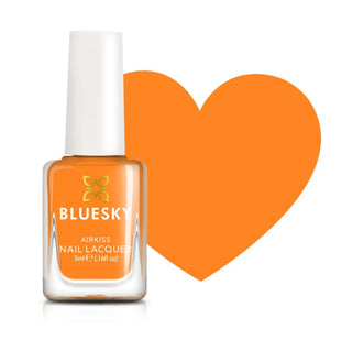 Bluesky Kids Airkiss Nail Polish - Kapow bottle and colour swatch