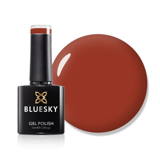 Bluesky Gel Polish AW2209 You Are The Star. Brown colour with organge understones