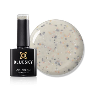 Bluesky Gel Polish - Granite Gel - Sweet As Kiwi - BGR02 bottle and colour swatch