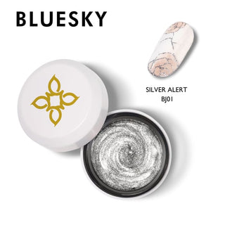 Bluesky Metallic Sparkle Gel Paint - SILVER ALERT