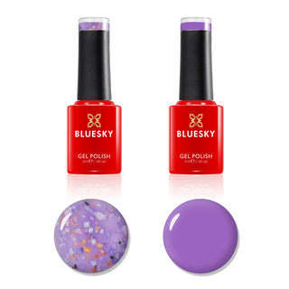 Bluesky Gel Polish Mini Duo - Flower Gel - Purple