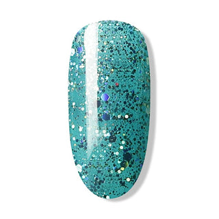 Bluesky Gel Polish - TEAL BLUE GREEN - BLZ10 - Gel Polish