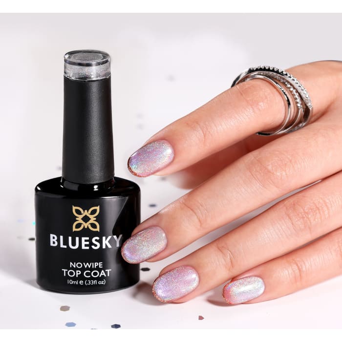 Bluesky No Wipe Top Coat Magnetic Holo